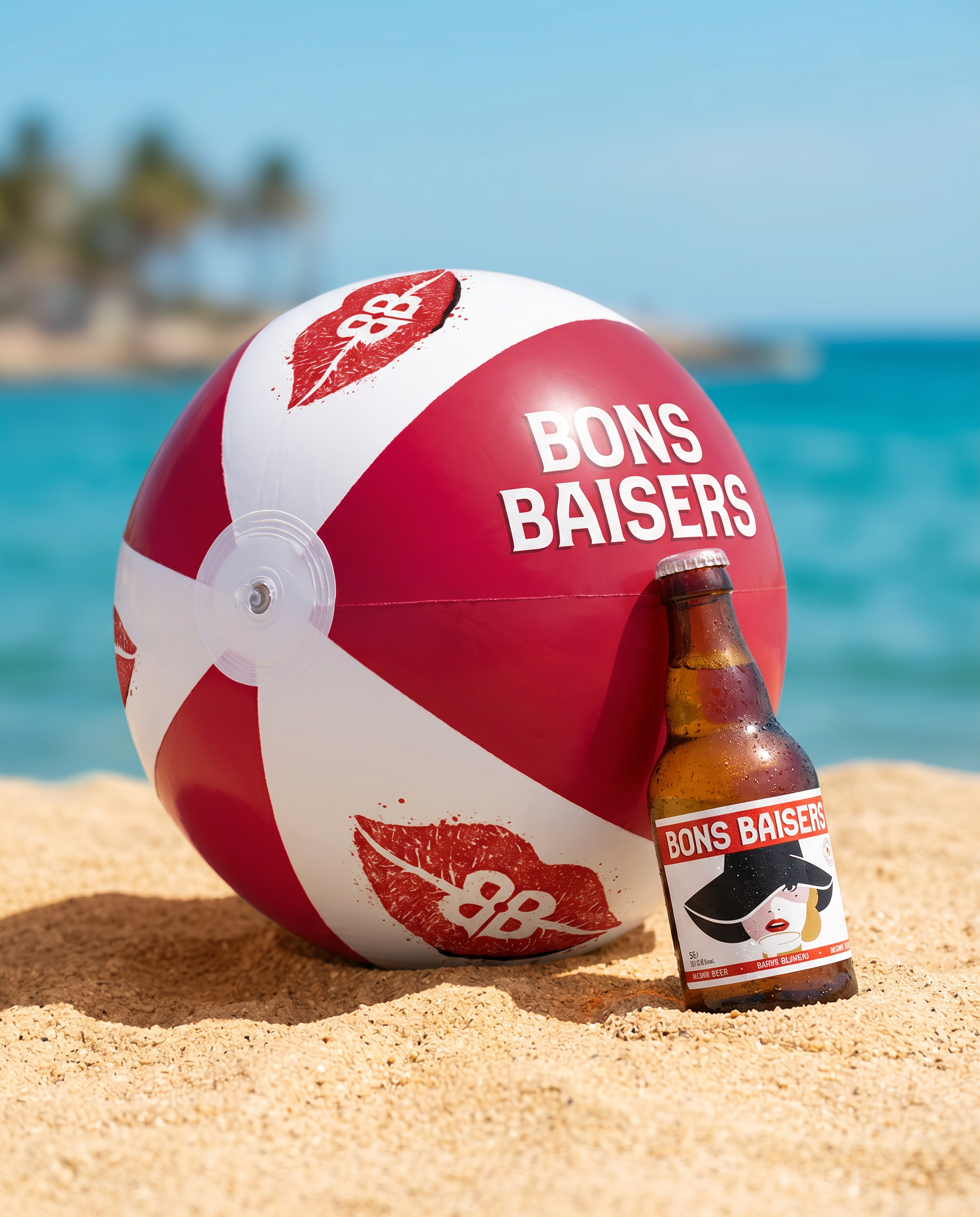 Bons Baisers beach ball